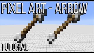 Let's do Pixel Art: Minecraft - Arrow