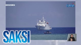 Mga barko ng China, pinaaalis ng Pilipinas sa Panatag shoal -- DFA | Saksi