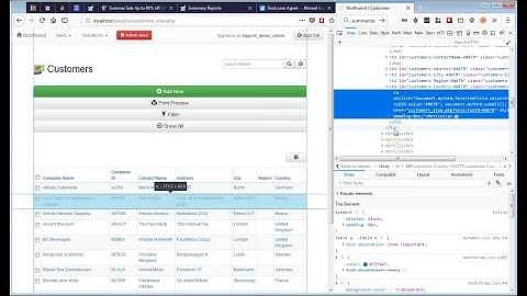 How to highlight rows in the table view of your AppGini app