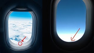هل تعلم : سر الثقوب الصغيره فى نوافذ الطائرات