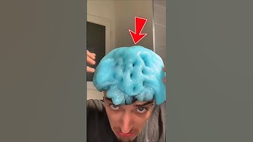 Slime Challenge Gone Wrong-He Lost His Hair!😨