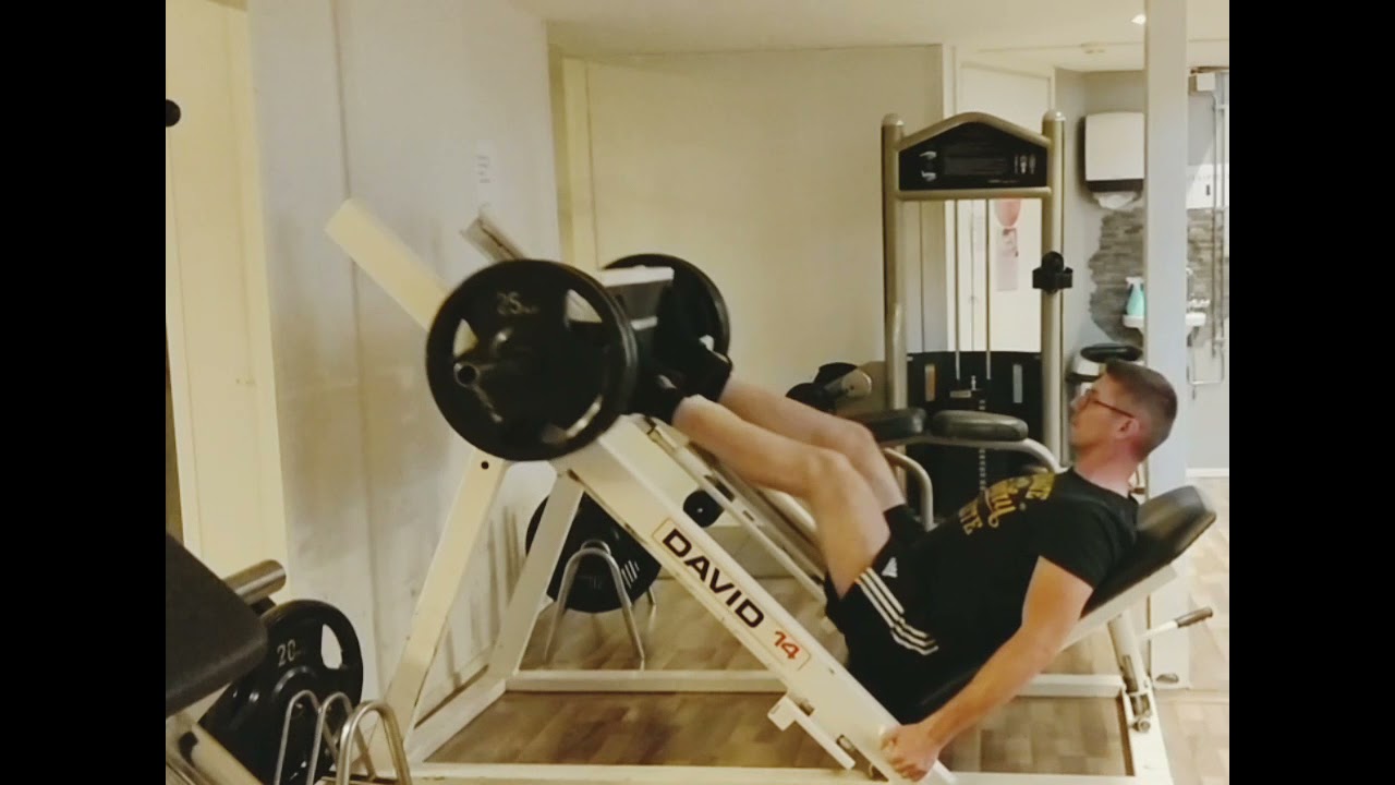 David 14 Leg Press - YouTube