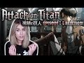 ATTACK ON TITAN! SEASON 1: EPISODE 14 + OPENING 2 REACTION!