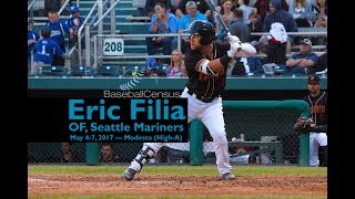 Eric Filia, OF, Seattle Mariners — May 4-7, 2017