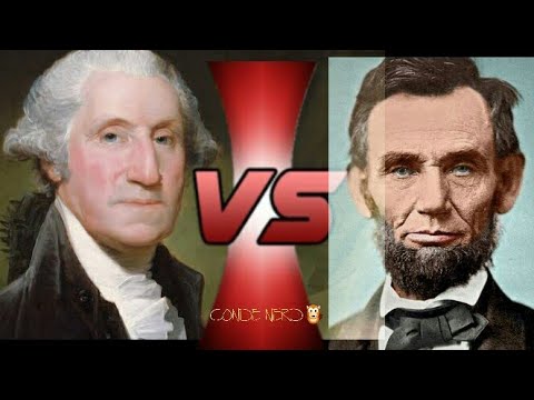 George Washington VS Abraham Lincoln (Washington VS Lincoln) Combates Fictícios