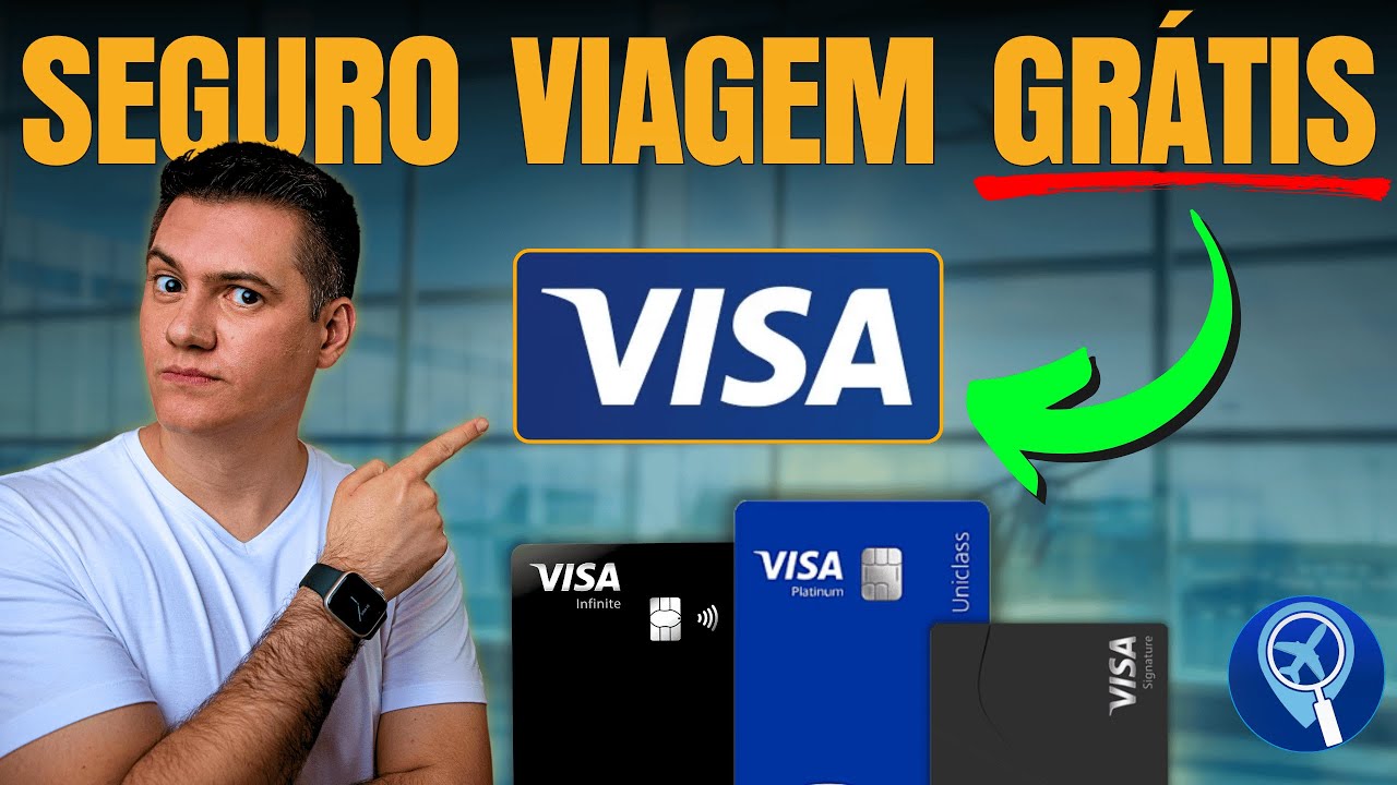 Seguro Viagem grátis do Cartão de Crédito VISA - PASSO A PASSO