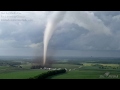 Ashby/Dalton, MN EF-4 Tornado Chase - Watch how a Tornado Forms, Tornado Drone Video -July 8th, 2020