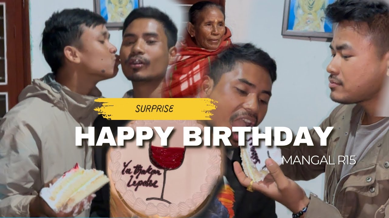 Happy Birthday @mangalr15 || Suprise 🎂🧁 