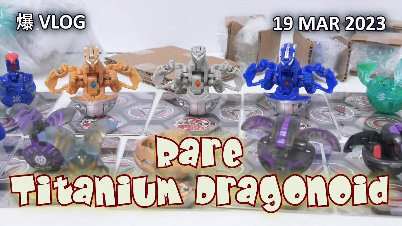 2023 Bakugan Diamond Titanium Dragonoid, Rare Chase, 🐉