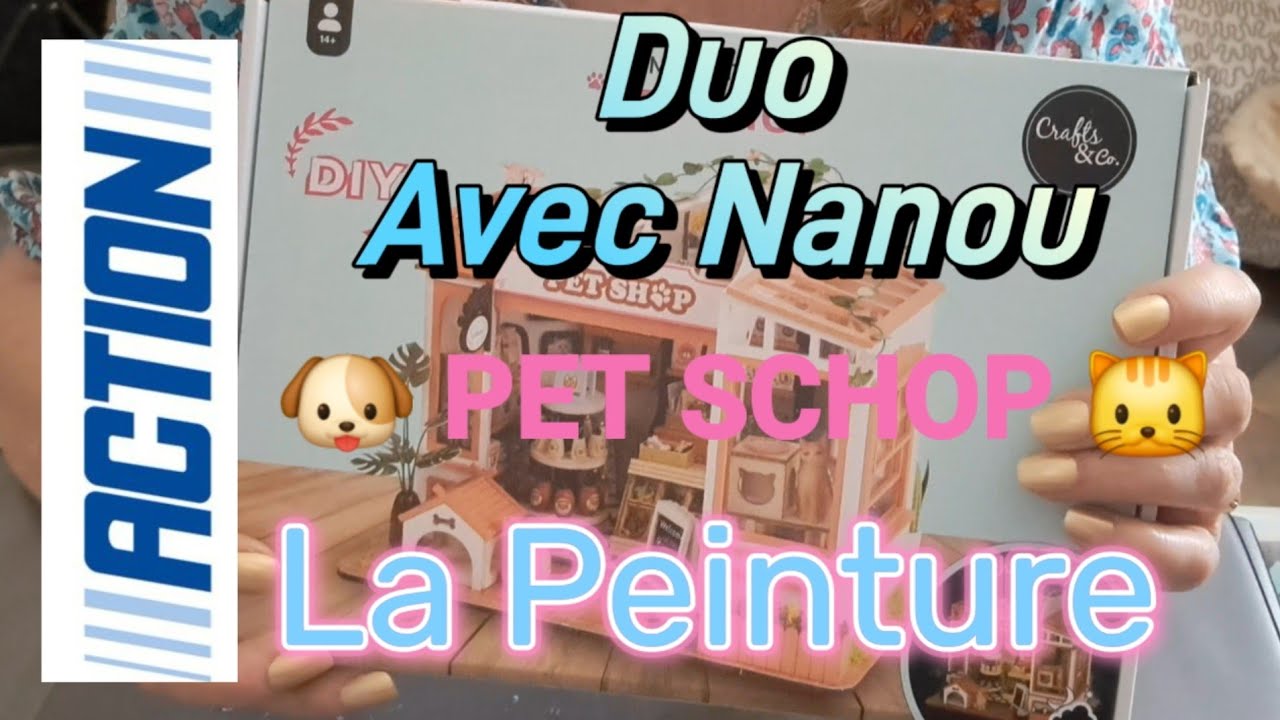 miniature-pet-shop-action-duo-avec-nanou-la-peinture
