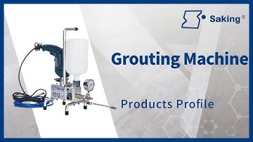F-512 High Pressure Grouting Machine (short ver.) | Saking | Grouting Machine
