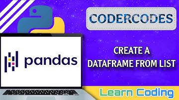Create a DataFrame from List
