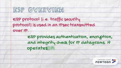 Encapsulation Security Payload