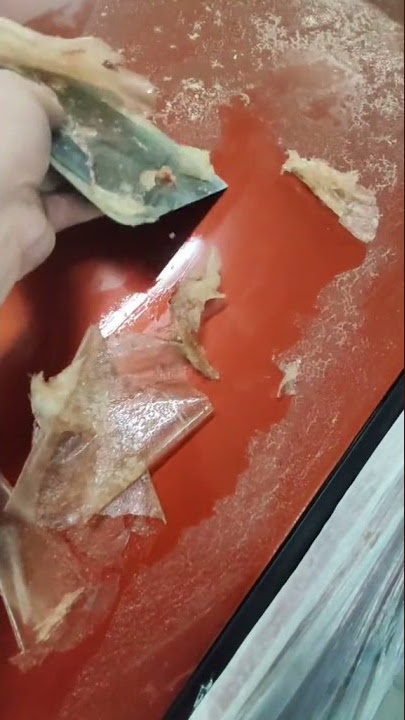 Dincmax Varnish Remover Spray Before/After Video | Red Car