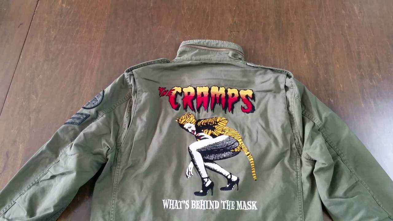 ヒステリックグラマー スカジャン CRAMPS キムタク着 キムタク着