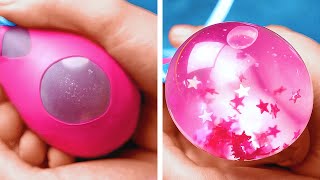 DIY Fidget Relaxing Toys. Squishy toys for adults and kids
