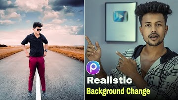 background को realistik तरीके से change करना सीखे of any photo / how to change background in photo