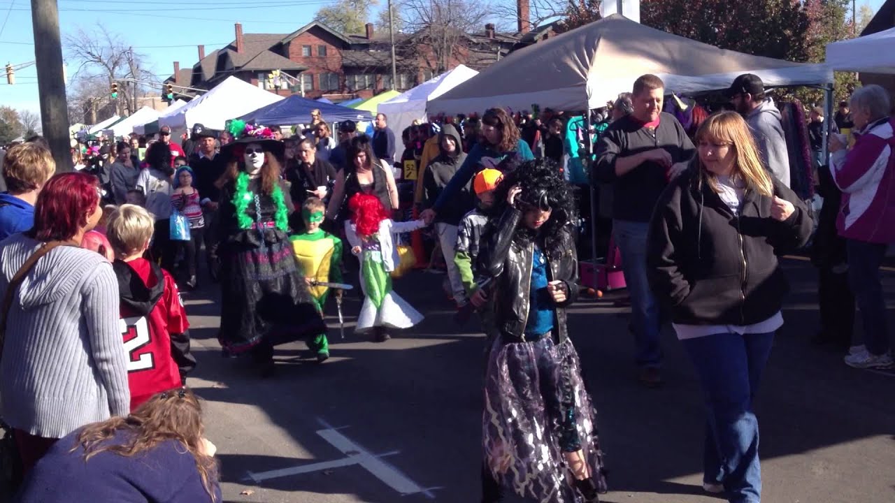 2012 Costume Parade - Irvington Halloween Festival - YouTube