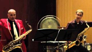 Michael Schelle : RED HERRING, for two tenor saxophones