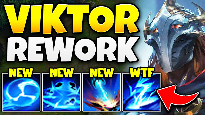 THE NEW VIKTOR REWORK IS INSANE (MASSIVE ULTIMATE UPGRADE)