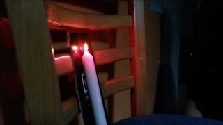 Laser Koji Prži Stvari - Paljenje Svijeće - Burning Laser Vs. Candle
