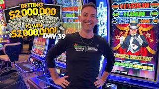 Risking it all on Lightning Link ⚡ Day 39: Betting $2M to WIN $2M