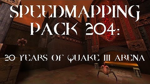 Quake : Speedmapping Pack 204: 20 Years Of Quake III Arena - The Lost Slipgate #142