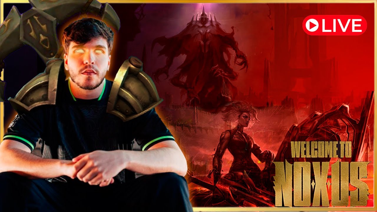 LIVE DO DEDINHO - LEAGUE OF LEGENDS E REACTS