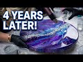 4 Years Later, This Paint Pour Gets Its Biggest Glow Up Yet | Ocean Resin Art Part 1