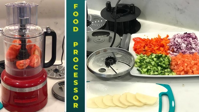 Unboxing and Review of the KitchenAid Food Processor Attachments - Aaichi  Savali