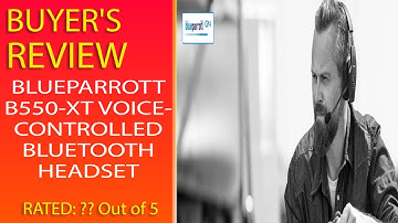 Review Blueparrott B550-Xt Voice-Controlled Bluetooth Headset