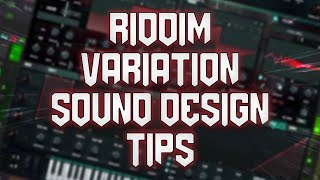 EZ riddim variation tips for sound design! Resimi