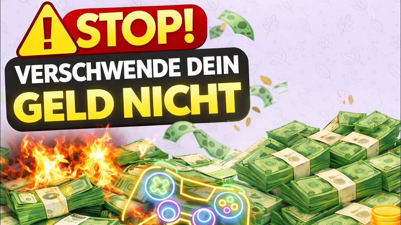 Gaming ruiniert dein Geld – wenn du diese Fehler machst!