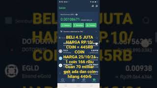APLIKASI TOKOCRYPTO PENIPU DAN TIDAK MAU RUGI