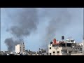 Smoke rises over Gaza City as fighting rages around Shifa Hospital