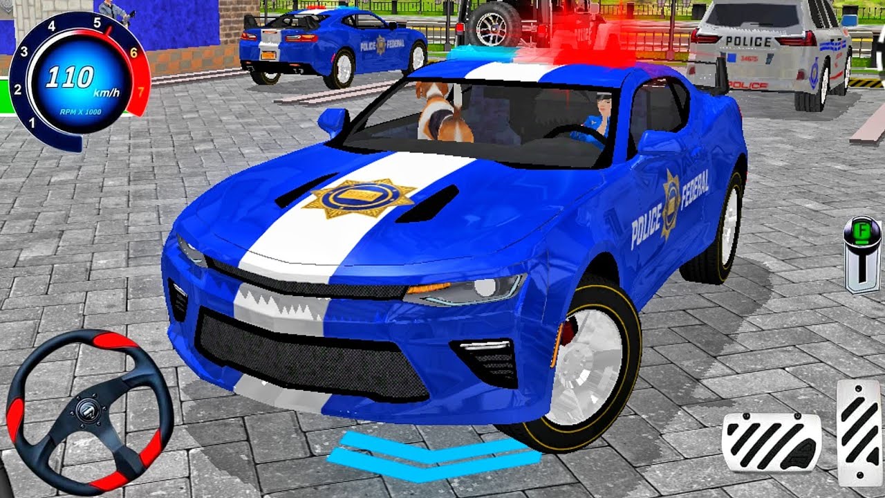 New Police Car Driving 2025: City Police Chase Simulator 3D! Car Game Android Gameplay