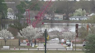Virginia Beach constructing tide gate at Windsor Woods