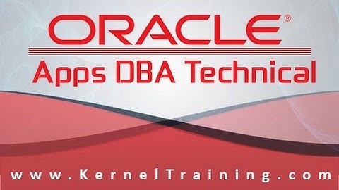 Oracle Apps Technical R12 Database Tutorial For Beginners