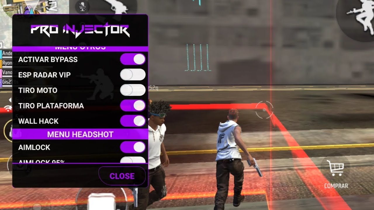 CORRE PRO INJECTOR V9 INJECTANDO WALL HACK OBB / FF MAX Y FF NORMAL 💥😏🔥