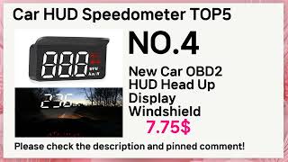 ⭐Car HUD Speedometer Top 5 You Need! 🛒 Smart Shopping Picks You’ll Regret Missing