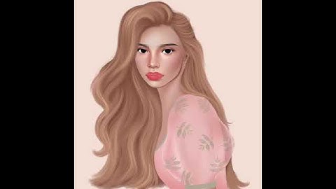 *Pink*Imvu editing in Procreate. #artwork #taylorswift #art #trendingshorts