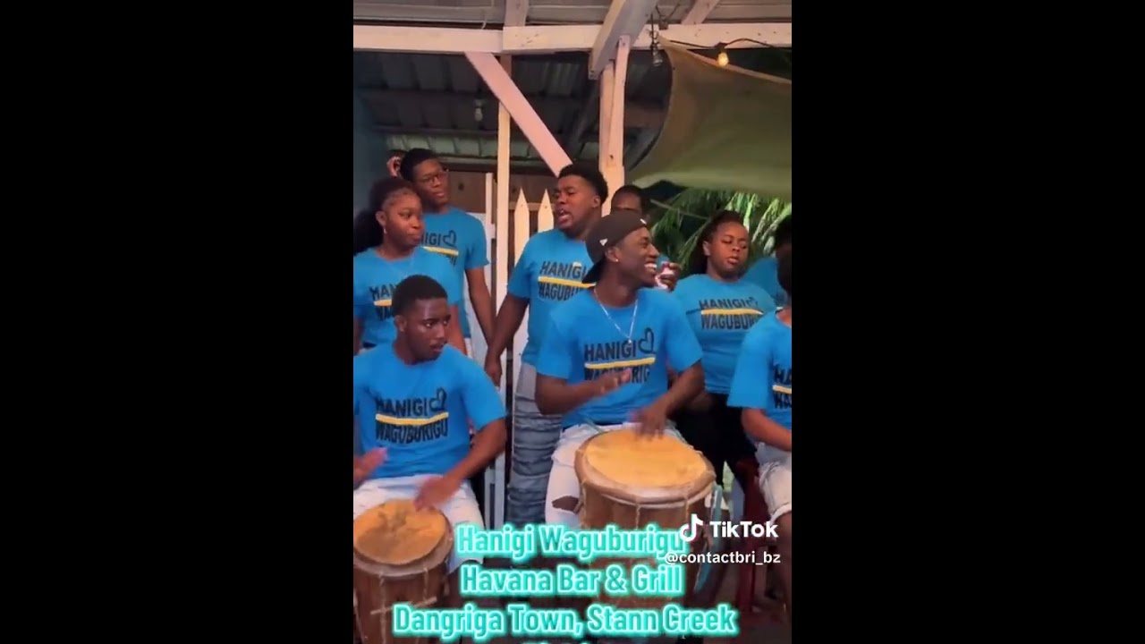 Live GARIFUNA Drumming in Culture Capital Dangriga 🇧🇿 