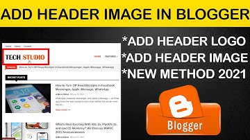 Add header image or logo in Blogger | Upload Header image in Blogger|Header of blogger|Road To Tech.