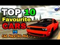 Top 10 Best cars in Car Parking Multiplayer | BMW, Dodge, Benz, Lambo & More | Android & iOS