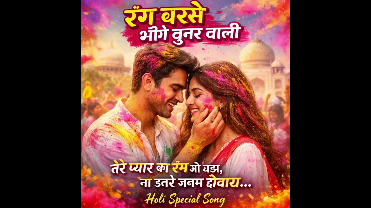 रंग बरसे भीगे चुनर वाली | इश्क़ वाली होली | Heart Touching Romantic Holi Song