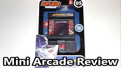 Asteroids Basic Fun Mini Arcade Classics #5 Review - The No Swear Gamer