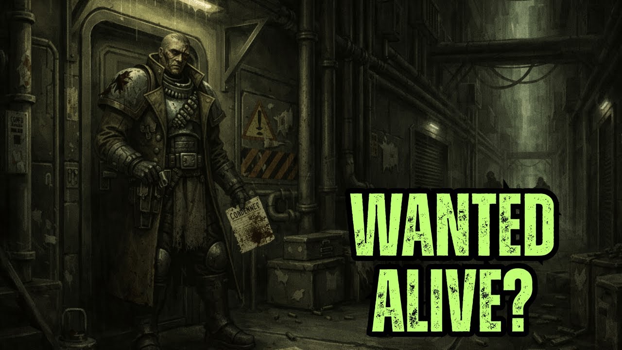 The Miserable Life Of A Male Bounty Hunter In Warhammer 40K