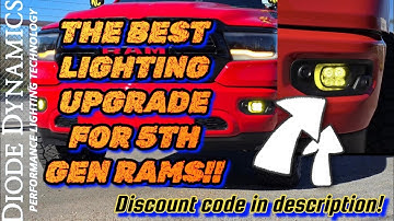 OEM LED fogs to Diode Dynamics SS3 fog lights! | Ram 1500