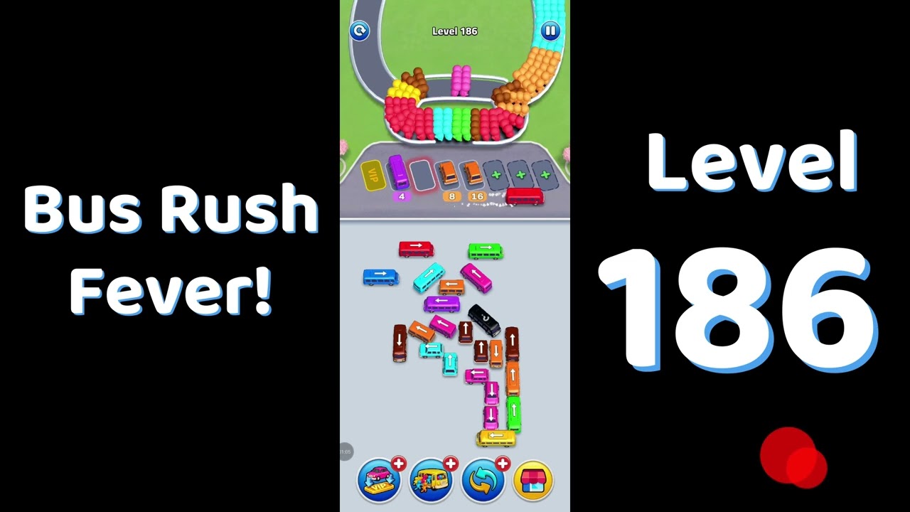 Level 186 walkthrough video thumbnail