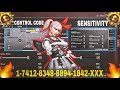 NEW UPDATE 3.4!!🔥PUBG MOBILE BEST SENSITIVITY CODE+CONTROL SETTINGS | BEST BGMI SENSITIVITY SETTINGS